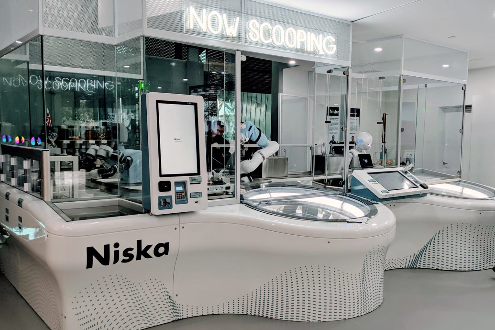  Robotic Ice Cream Bar Software Kiosk Development 